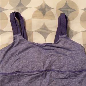 Purple lululemon tank